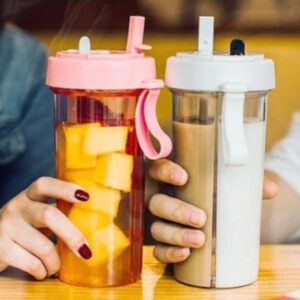 Double Tube Water Bottle