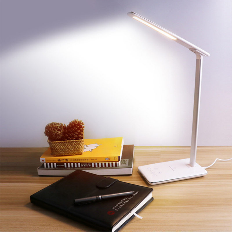 Huawei Apple Wireless Charging Desk Lamp LED Eye Protection Desk Lamp Bedside Folding - Image 7