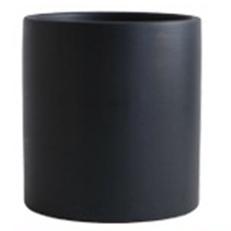 Nordic Industrial Style Colorful Ceramic Flowerpot Succulent Planter Green Plants Cylindrical Shape Flower Pot With Hole Tray - Image 4