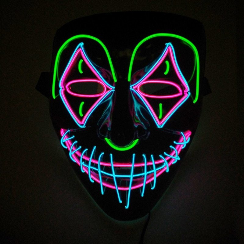 Halloween LED Glowing Mask - Image 2
