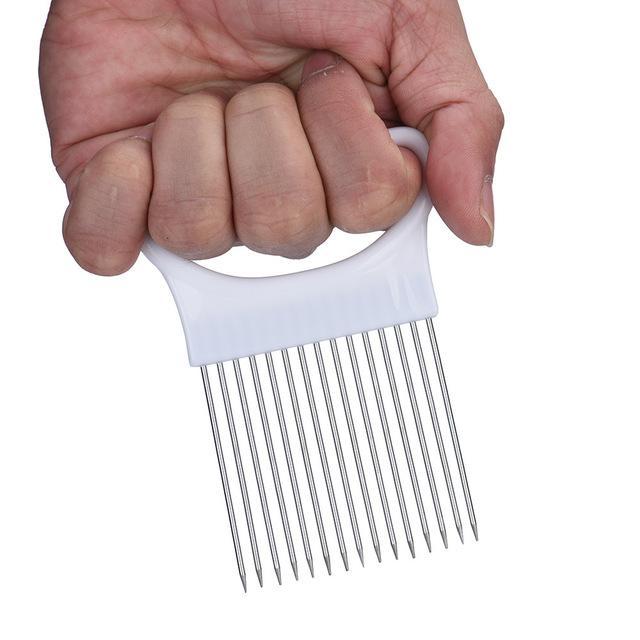 Vegetable Holder Cutting Aid Guide - Image 9