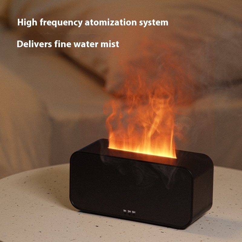 Timing Simulation Aroma Diffuser Usb Household Flame Humidifier Aromatherapy Machine Spray Air Flame Humidifier Diffuser - Image 8