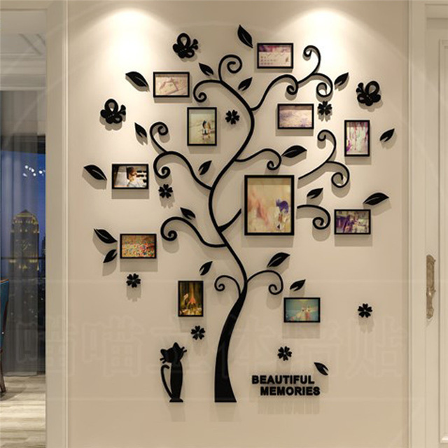 Family photo frame tree wall sticker - Image 3