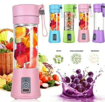 Portable Blender With USB Rechargeable Mini Kitchen Fruit Juice Mixer - Image 7