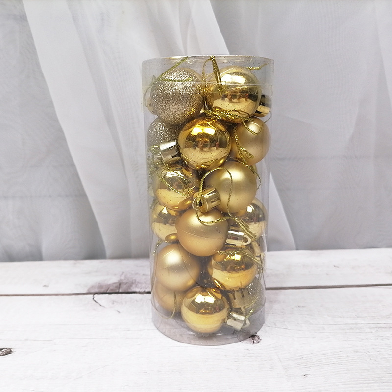 Christmas Decoration Shiny Matte Christmas Ball - Image 3
