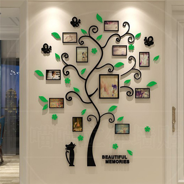 Family photo frame tree wall sticker - Image 2