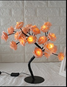 LED Tree Lamp Rose Small Tree Lamp Modeling Lamp Table Lamp - Image 2