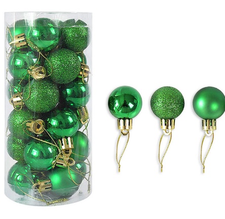 Christmas Decoration Shiny Matte Christmas Ball - Image 6